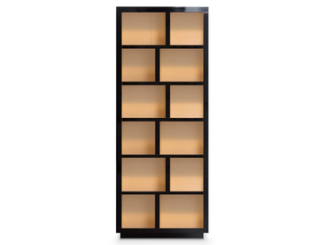 HEGE ALTA - Open wooden display cabinet by DOM Edizioni - view 2
